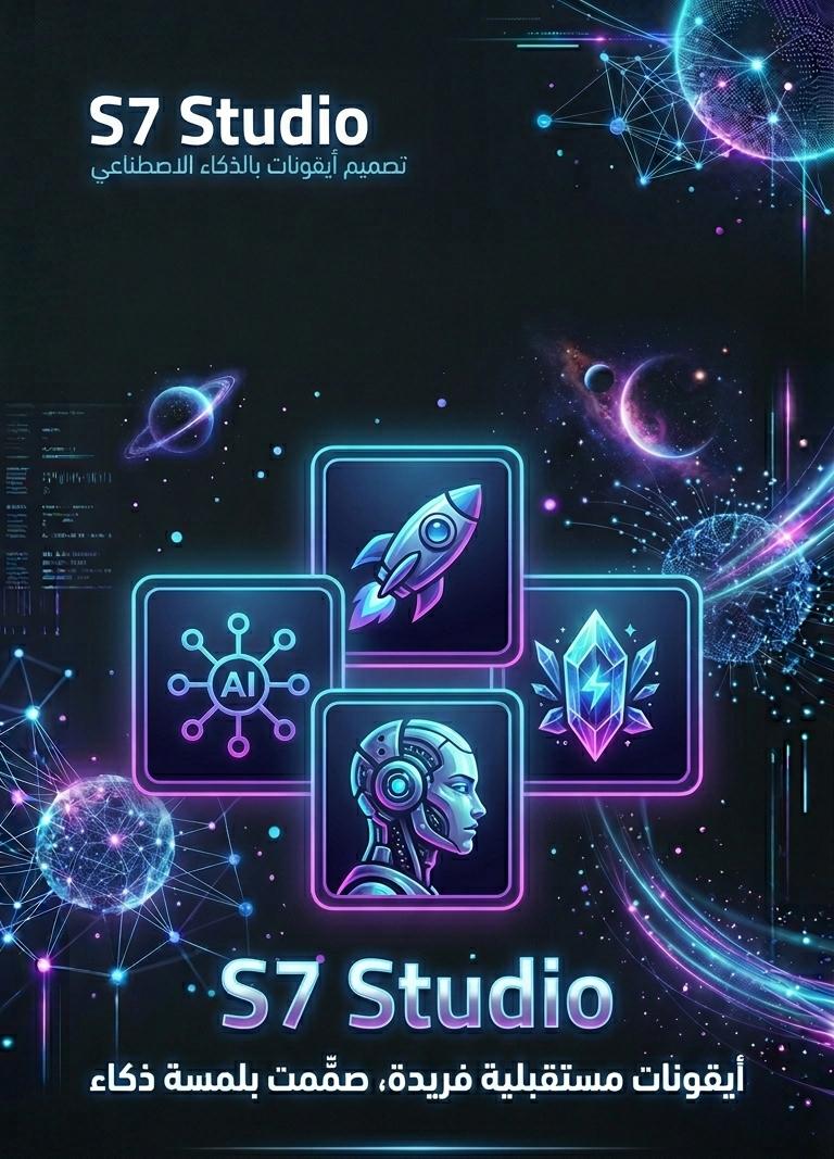 تصميم أيقونات AI